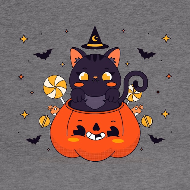 Halloween - Cat - New Year - Pumpkin by  El-Aal